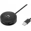 UGREEN CR106 USB Hub 4in1 4xUSB 1m černá