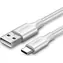 Ugreen Kabel USB-A (M) - USB-C (M) 1 m bílá / QC3.0