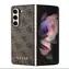 Guess 4G Charm Zadní Kryt pro Samsung Galaxy Z Fold 5 Hnědá