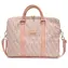 GUESS PU G Cube Computer Bag 15/16" růžová