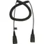 Jabra Kabel QD (M) - QD (M) 0.5 - 2 m černá / spirálový