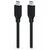 GENIUS ACC-C2CC-3A Kabel USB-C (M) - USB-C (M) 1.5 m černá / opletený / 60W