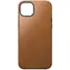 Nomad Modern Leather Case kožený kryt pro Apple iPhone 15 Plus english tan