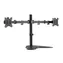 LogiLink BP0099 černá / Rameno na 2 monitory / VESA / 17" až 32" / do 8 kg