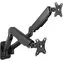 LogiLink BP0146 černá / Rameno na 2 monitory / VESA / 17" až 32" / do 9 kg