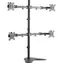 LogiLink BP0046 černá / Rameno na 4 monitory / VESA / 13" až 32" / do 8 kg