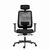 Powerton Lucie černá / Kancelářské ergonomické křeslo / nosnost 130 kg