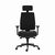 Powerton Jana černá / Kancelářské ergonomické křeslo / nosnost 130 kg