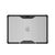 UAG Plyo ochranné pouzdro pro MacBook Air 15" M2 2023 ledově-černá