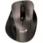 GENIUS Ergo 9000S titanová / Bezdrátová myš / 2400 DPI / 2.4 GHz USB-A dongle / Bluetooth / 1x AAA