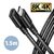 AXAGON BUCM32-CF15AB SPEED Datový kabel USB-C 3.2 (M) - USB-C (F) 240W 1.5m černá