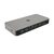 Icy Box IB-DK2880-C41 šedá / Dokovací stanice / USB-A / USB-C / HDMI / GLAN / AUX / SD