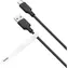 YENKEE YCU 315 BK SILIC Kabel USB-A (M) - USB-C (M) 1.5m černá / 15W