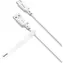 YENKEE YCU 315 WH SILIC Kabel USB-A (M) - USB-C (M) 1.5m bílá / 15W