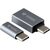 YENKEE YTC 021 Sada redukcí USB-C (M) - USB-A 3.0 (F) + USB-C (M) - Micro-USB (F)