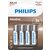 Philips baterie LR6A4B/10 Alkalické AA - 4ks