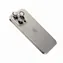 FIXED Ochranná skla čoček fotoaparátů Camera Glass pro Apple iPhone 15 Pro/15 Pro Max přírodní titan