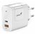 Genius PD-65AC bílá / Nabíjecí adaptér / 65W / 1x USB-A / 1x USB-C / PD / QC
