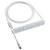 CableMod Classic Coiled Keyboard Cable USB-C - USB-A 1.5m Glacier White / Kabel pro klávesnici
