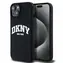 DKNY Liquid Silicone Arch Logo MagSafe Zadní Kryt pro Apple iPhone 14 černá