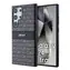 DKNY PC/TPU Repeat Pattern Tonal Stripe Zadní Kryt pro Samsung S24 Ultra Black