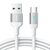 Joyroom S-UM018A10 Nabíjecí kabel USB-A (M) - MicroUSB (M) 2.4A 2m bílá