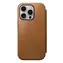 Nomad Modern Leather Folio pouzdro pro Apple iPhone 16 Pro english tan