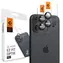 Spigen Glass tR EZ Fit Optik Pro 2 Pack ochranné sklo fotoaparátu pro Apple iPhone 16 & 16 Plus černá