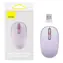 Baseus B01055503513-00 fialová / Bezdrátová myš / 1600 DPI / USB-A / Bluetooth 5.0