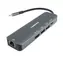 PremiumCord adaptér USB-C na HDMI + 2x USB3.2 + PD 100W+ RJ45 10/100/1000Mbps