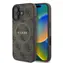Guess PU Leather 4G Colored Ring MagSafe Zadní Kryt pro Apple iPhone 16 Plus hnědá