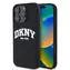 DKNY Liquid Silicone Arch Logo MagSafe Zadní Kryt pro Apple iPhone 16 Pro černá
