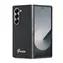 Guess PC/TPU Glitter Flakes Metal Logo Zadní Kryt pro Samsung Galaxy Z Fold 6 černá
