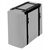Neomounts CPU-D025BLACK černá / Držák na PC / pod stůl / horizont. i vertik. Montáž / výška PC: 3-60 cm / šírka PC: 8-70