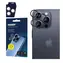 3mk HARDY Lens Protection Pro skla na fotoaparát pro Apple iPhone 15 Pro Max Black