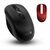 CONNECT IT LONG LIFE černá / Bezdrátová optická tichá myš / 2400DPI / 4 tlačítka / 2.4GHz / 2xAA