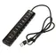 Nitro Concepts UH1 černá / USB Hub / 2x USB-C 3.2 / 1x USB-A 10Gbit-s / 4x USB-A 5Gbit-s / 2x USB-A / 1x USB-C 20W