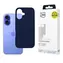 3mk Silicone Case zadní kryt pro Apple iPhone 16 Pro tmavě modrá