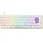 Ducky One 3 Classic Cherry MX-Blue bílá / herní klávesnice / podsvícená / mechanická / drátová USB-C / DE