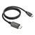 C-TECH kabel DisplayPort na HDMI 1 m černá