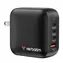 Verbatim 32231 Cestovní univerzální Mini GaN nabíjecí adaptér 100W šedá / 3x USB-C / 1x USB-A / QC / PD