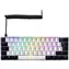 Sharkoon SKILLER SGK50 S4 bílá / herní klávesnice / mechanická / drátová / RGB / Kailh Red spinač / PT