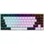 Sharkoon SGK50 S3 bílá / herní klávesnice / mechanická / drátová / RGB / Gateron Yellow spinač / RU
