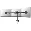 Neomounts DS60-600BL3 / držák pro 3 monitory / velikost 10-32" / 75x75 - 100x100 / nosnost 6 kg