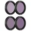 Freewell Sada 4ks ND/PL filtrů Bright Day pro DJI Osmo Action 5 Pro