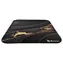 AROZZI Zona Quattro Black Gold / ochranná podložka na podlahu / 116 x 116 cm / černozlatý design