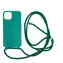 Mobile Origin Lanyard Case zadní kryt pro Apple iPhone 14 tmavě zelená