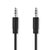 Nedis Stereo Audio kabel jack 3.5 mm (M) - jack 3.5 mm (M) 3.00 m černá