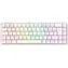 Sharkoon PureWriter W65 bílá / bezdrátová klávesnice / mechanická / Kailh Choc V2 Red / 2.4GHz / USB / DE