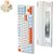 MCHOSE MC-K87 Icy Creamsicle barevná / herní bezdrátová klávesnice / mechanická / Icy Creamsicle / 2.4GHz / BT / US Layo